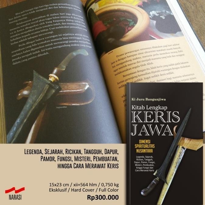 [Ready Stock] Buku Kitab Lengkap Keris Jawa (Hard Cover)