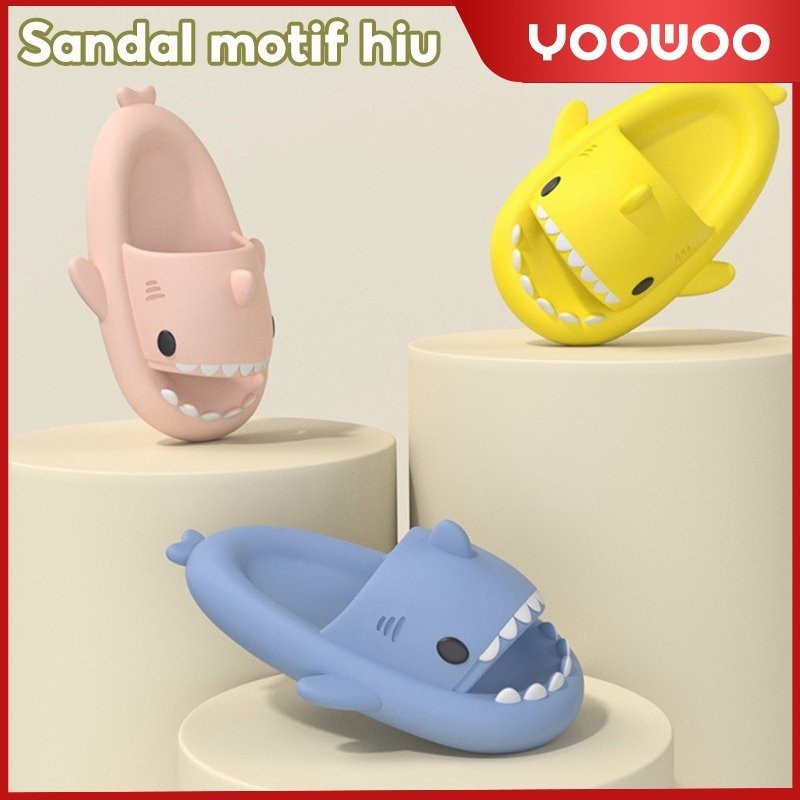 Sandal Hiu // Sandal lucu / sandal karakter / sandal hiu / sandal anak / sandal dewasa