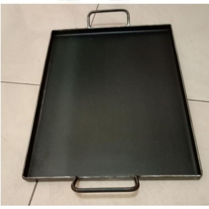 [Bisa Cod] Panggangan Kotak Grill 40 X 60 Cm / Loyang Burger / Wajan Roti Bakar