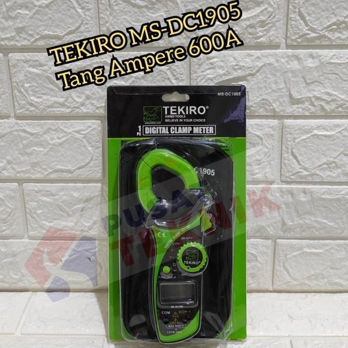 Tekiro Tang Ampere 600A - Tekiro Digital Clamp Meter