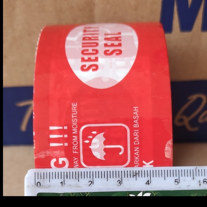 

Lakban Fragile Merah Putih 48Mm 100 Yard Setara Daimaru