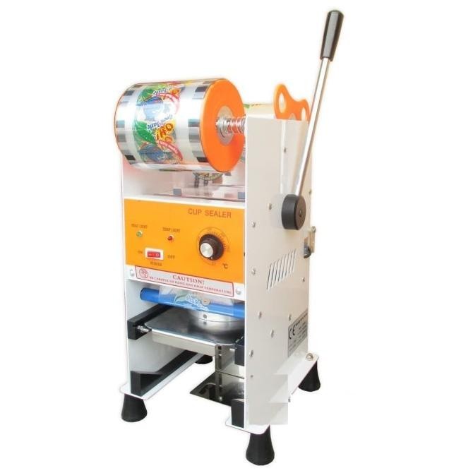 [Garansi] Mesin Cup Sealer Semi Otomatis / Auto Roll Press Gelas Minuman