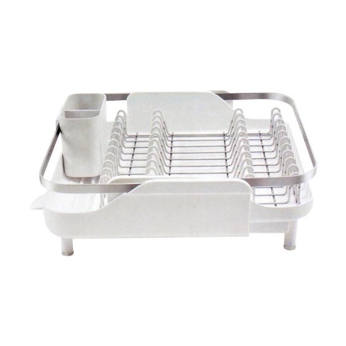 [Ready] Informa - Willard Rak Piring Extendable - Putih