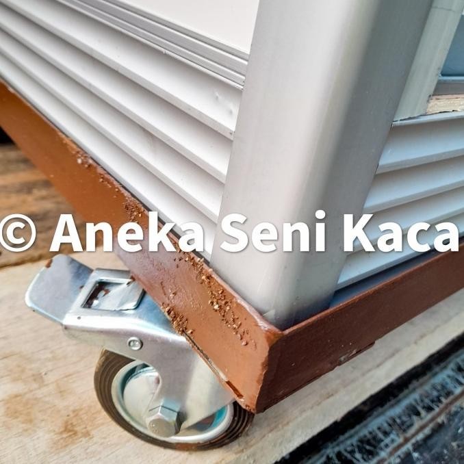 [Baru] Etalase Kaca Beras Wadah Tempat