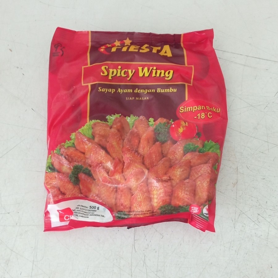 

fiesta spicy wings 500gr