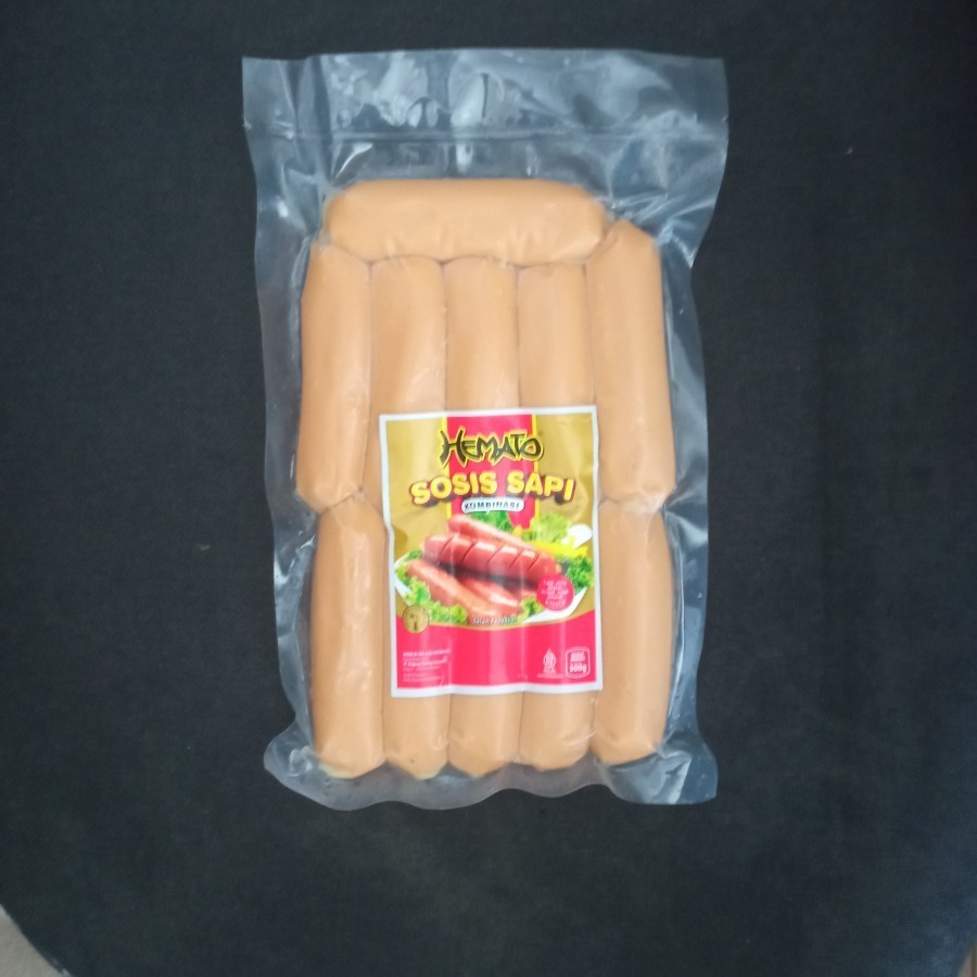 

Hemato Sosis Sapi Bakar Mini Isi 11 PCS 500Gr