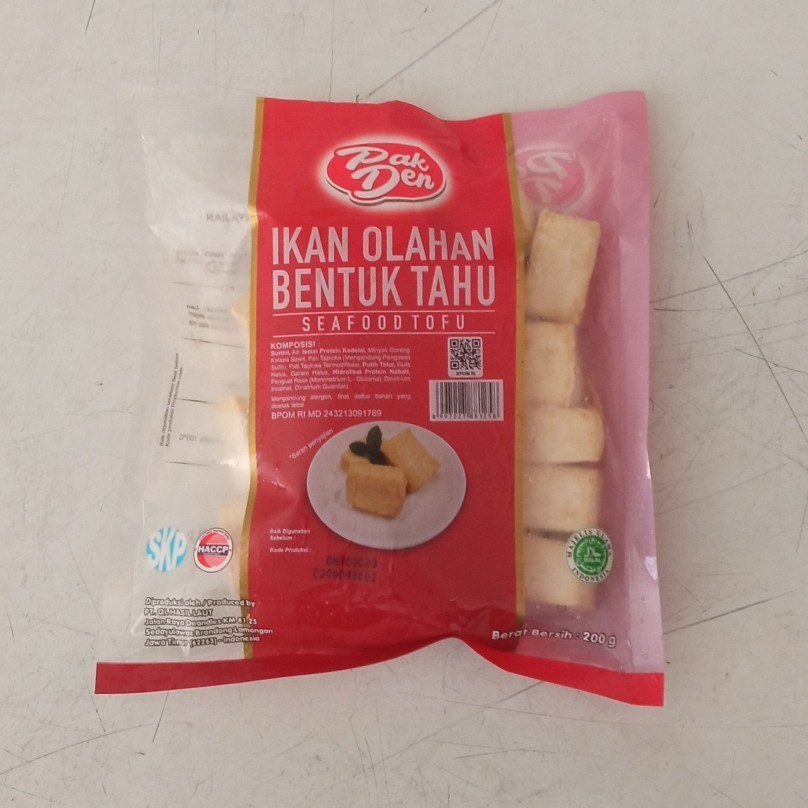 

Pakden Seafood Tofu 200gr