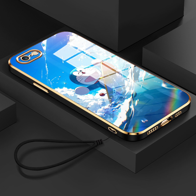 Casing Hp Untuk iPhone 6 6s 6 Plus 6s Plus 7 Plus 8 Plus Se 2020 X Xs Max Xr Case Casing pelangi HP 