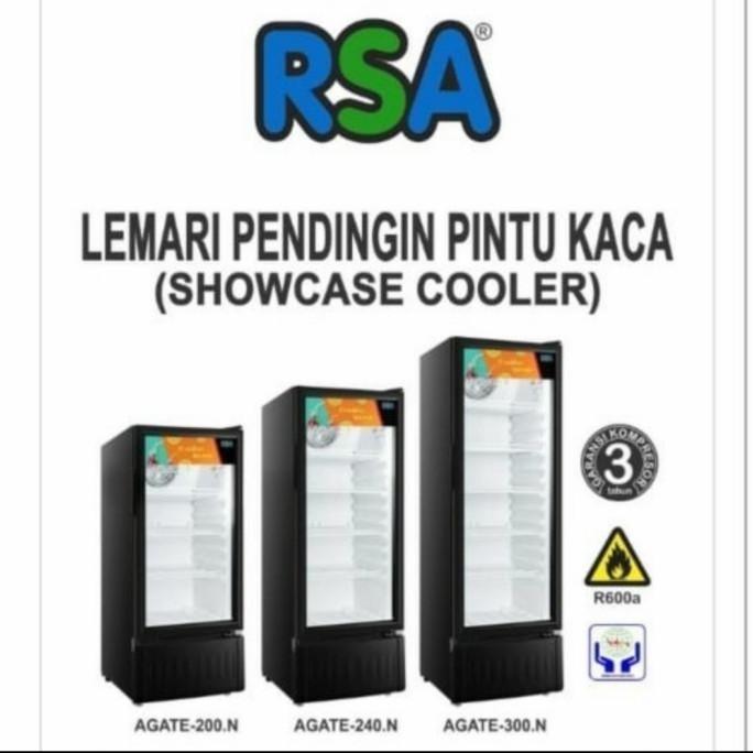 [Garansi] Showcase Rsa By Gea Agate 300 5 Rak Low Watt