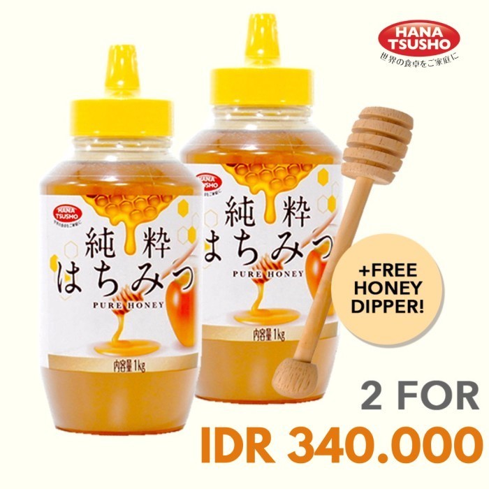 

Ready Hana Tsusho Madu Import Jepang (1kg)