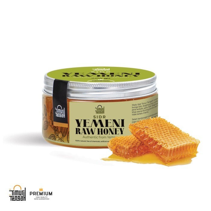 

Ready Madu Murni Yaman Sidr 250 gr Timur Tengah Raw Honey Side Pure Original