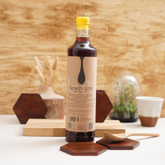 

Ready Honey Life Raw Forest Honey 640ml (Madu Hutan Mentah) (botol kaca)