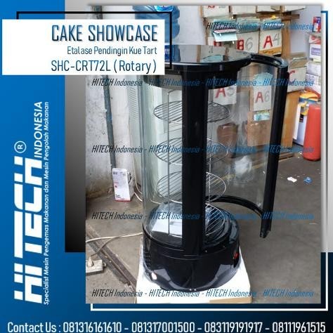 [Promo] Cake Showcase Rotary Fomac Shc-Crt72L Etalase Pendingin Kue Tart