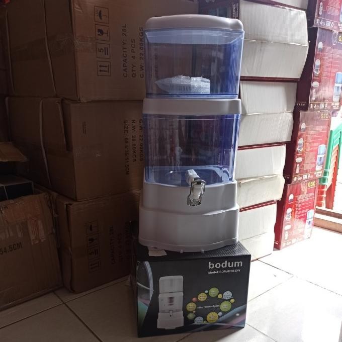 [New] Bodum 28 Liter Mineral Water System Dispenser Penyaring Air Minum