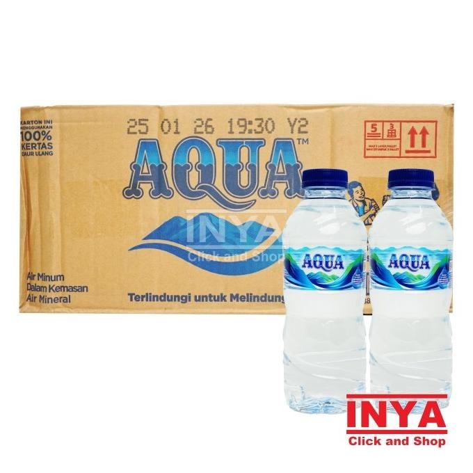 

Aqua Air Mineral dalam Kemasan 24x330ml BOX - Water