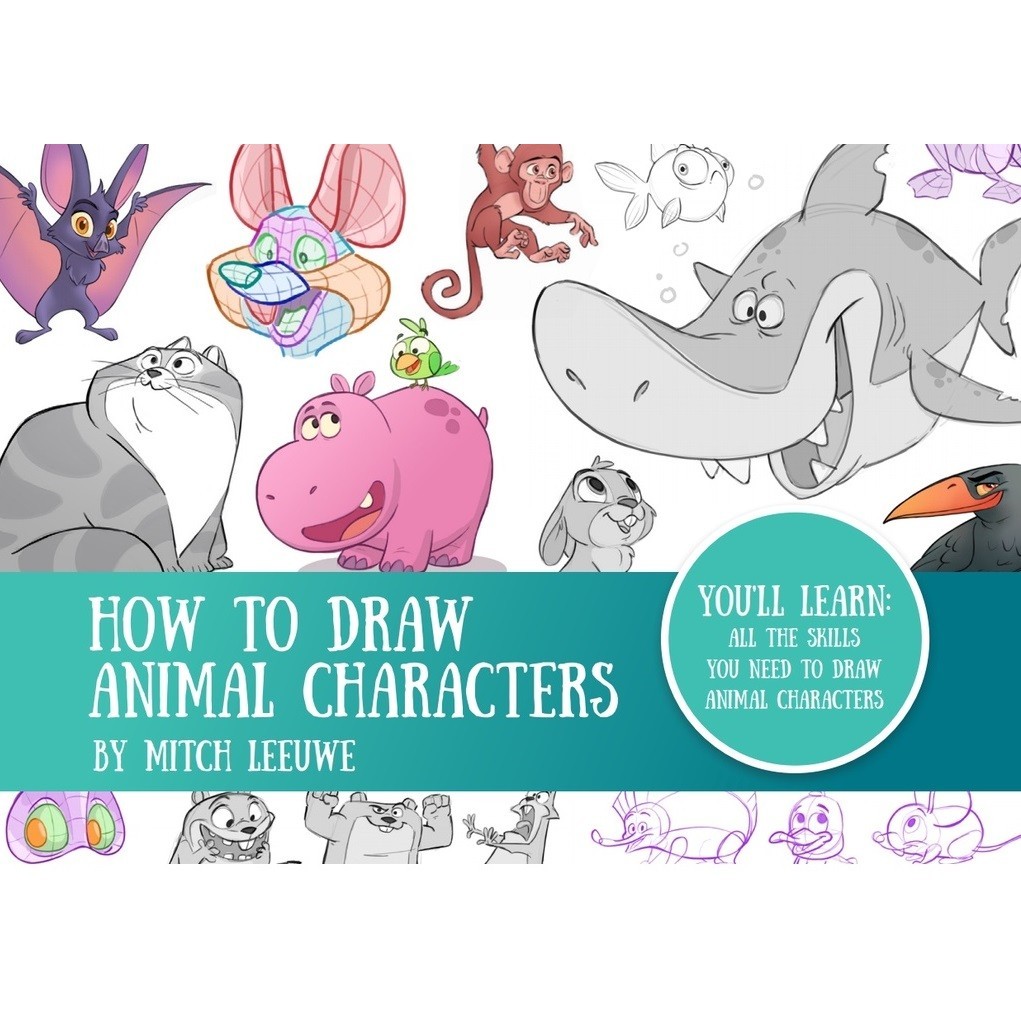

How to Draw Animal Characters ( D )