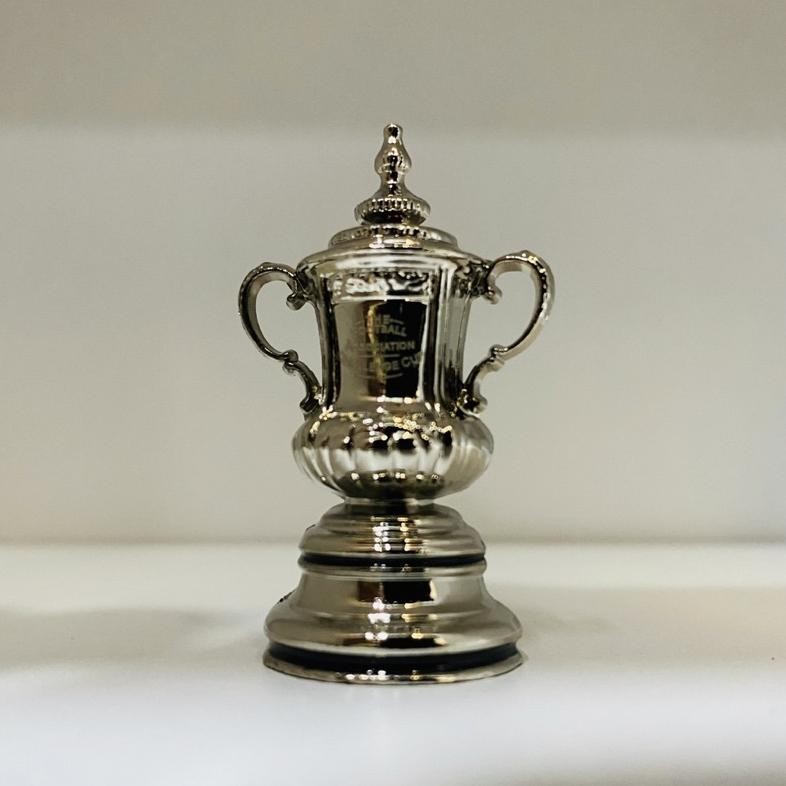 CR - Miniatur Trofi Piala FA Cup Inggris - Piala Mini - Mini Trofi - Football Trophy FA Cup - XV Kid