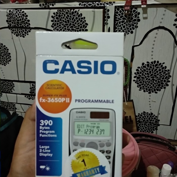 

Ready casio sciencetific fx 3650p ii BNIB