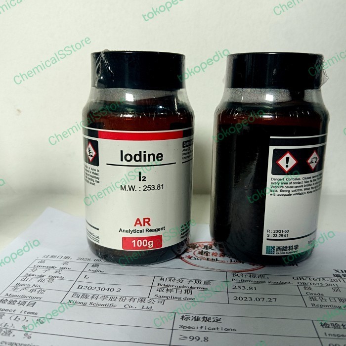 

Ready Iodine AR, Xylong scientific 100g