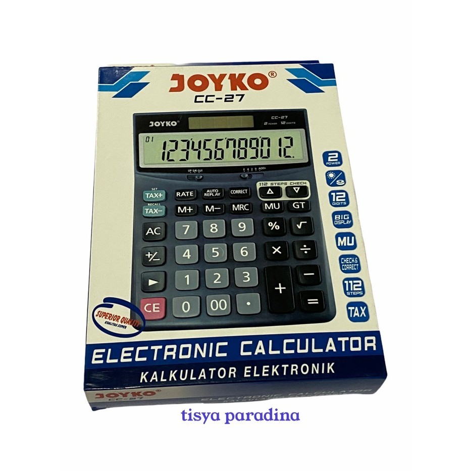 

Ready Calculator Joyko CC 27