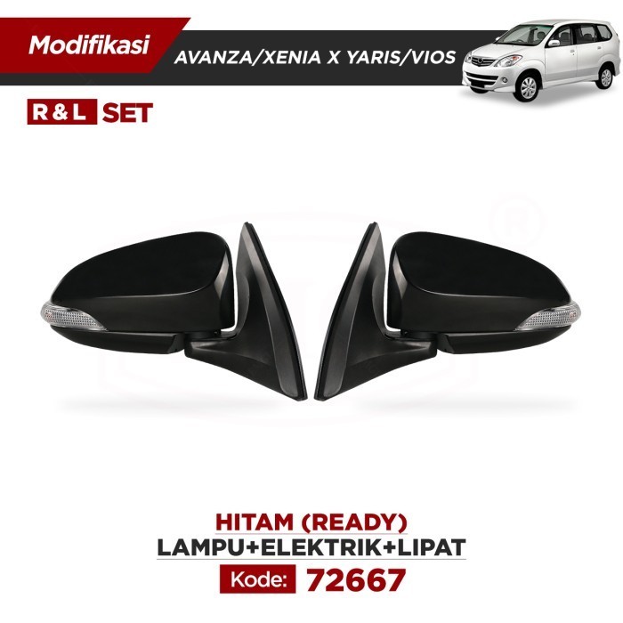 Modifikasi Spion Mobil Avanza Xenia Gen1 2004 - 2011 - Lipat 72667