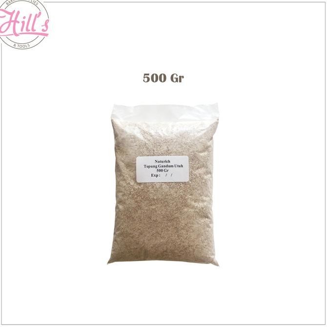 

TEPUNG GANDUM UTUH NATURICH 500 Gr & 1 Kg / WHOLE WHEAT FLOUR