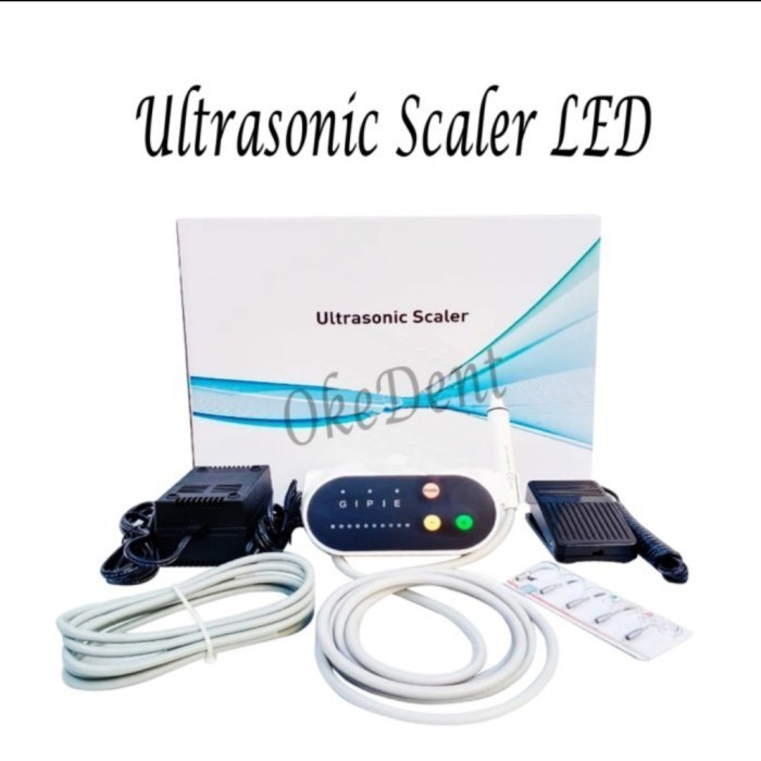 scaler scaller ultrasonic led non led portable perontok karang gigi