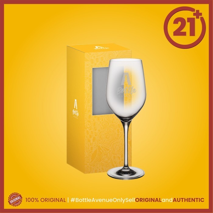 WINE GLASS DEGUSTAZIONE GLASS BOTTLE AVENUE MADE BY RIEDEL