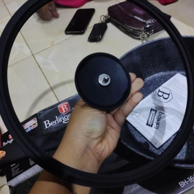 [Promo] Batam Ny Berlinger Haus Cookware Wok With Lid Casserole Frypan Grill