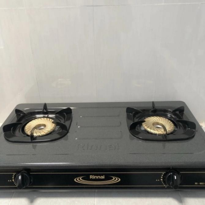 [Baru] Rinnai 602 Bgx Kompor 2 Tungku