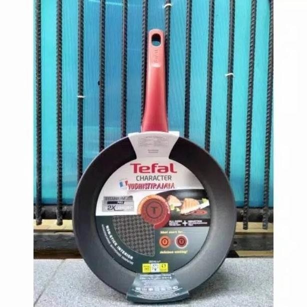 [New] Tefal Cookware Character Frypan 24Cm Teflon Anti Lengket Original