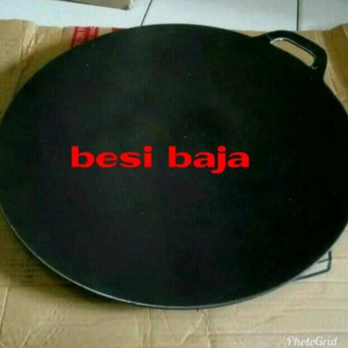 [Promo] Wajan / Kuali / Loyang Masak Martabak Telor 65Cm Besi Baja