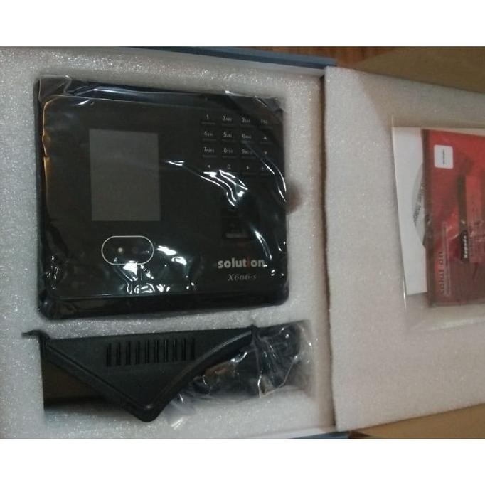[Ready] Mesin Absensi Solution X606-S Deteksi Wajah Infrared Camera Dooraccess