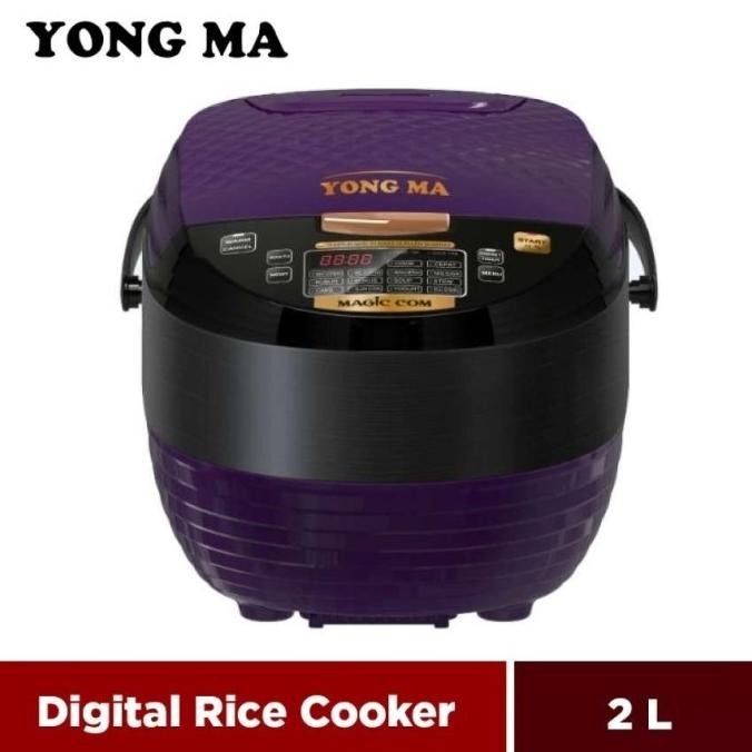 [Ready] Yong Ma Magic Com Smc-8027N Digital Rice Cooker - Ungu