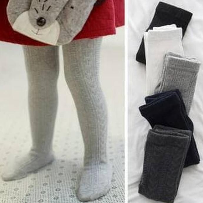 Legging Stocking Anak Polos Rajut Legging Bayi Murah Import