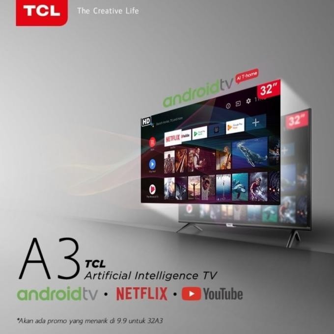 [Ready] Tcl Tv 32 Inch Smart Android Tv || Tcl L32A3