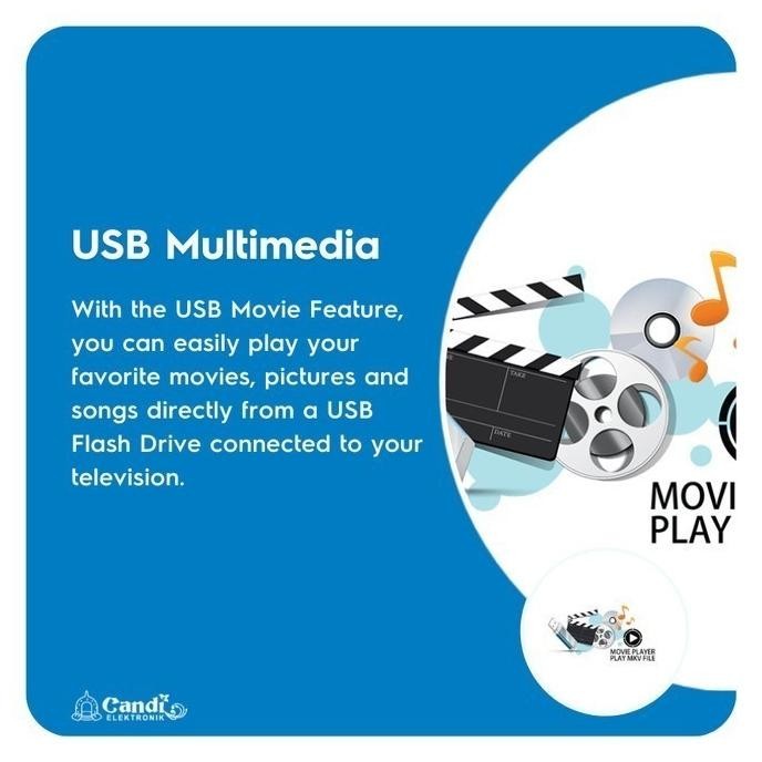 [Baru] Led Tv Polytron 24 Inch Pld 24V0853 Usb Movie Dvbt2 Digital Tv Promo