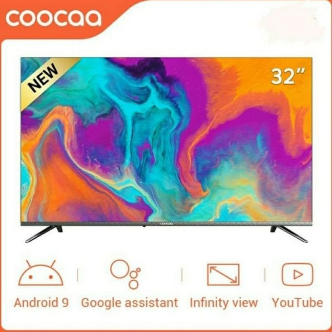 [Garansi] Coocaa 32S6G Smart Tv Android Tv 32 Inch