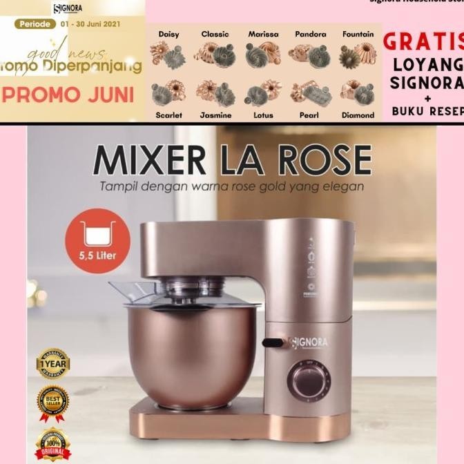 Mixer La Rose Signora Standing Mixer