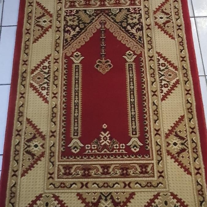 [Best Quality] Karpet Sajadah Imam Turki Lembut Dan Tebal Merk Fatih Size 80X120