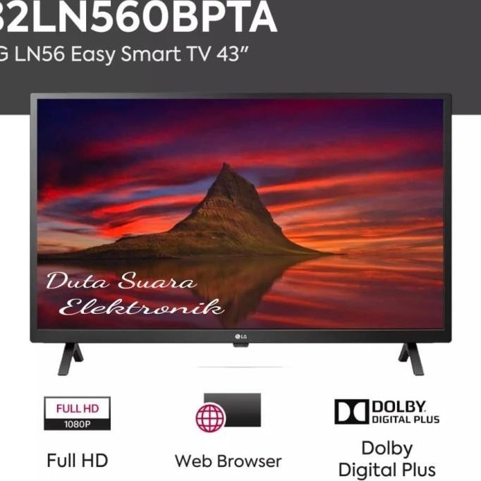 [Ready] Led Tv Lg 32 Inch 32Ln560 Bpta Easy Smart Tv New 2020 Garansi Resmi