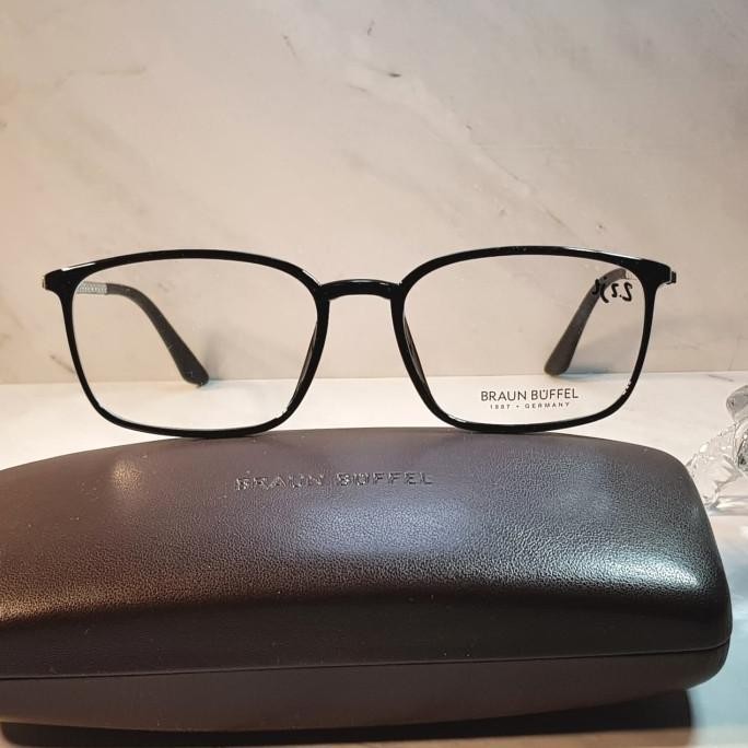[New] Frame Kacamata Original Braun Buffel Bb27108 Carbon Germany