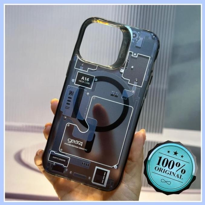Iphone 11 | 12| 13| Pro Max Case Mesin Gear Magsafe Original Hard Soft