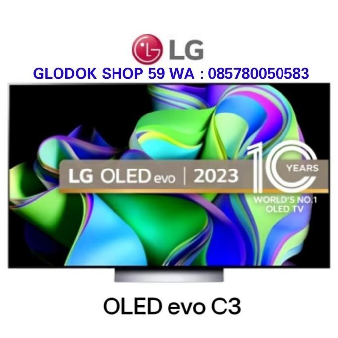 [Baru] Oled Lg 55C3 4K Oled Evo Ai Thinq Smart Tv 55 Inch Oled 55C3Psa New