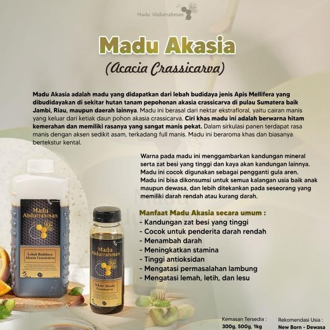 

Madu Abdurrahman (1Kg) 100% ASLI & MURNI Raw Honey AS99