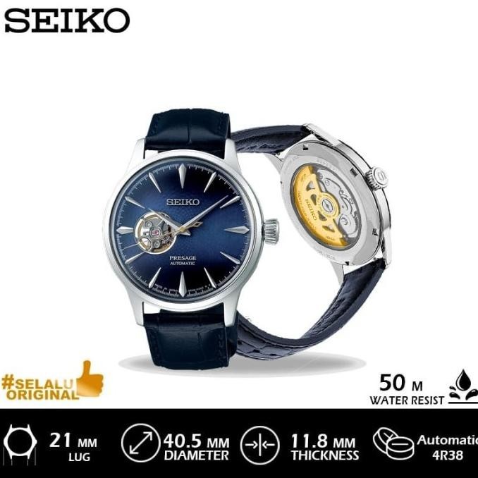 [Baru] Jam Tangan Pria Seiko Presage Ssa405J1 Ssa405 Original Murah