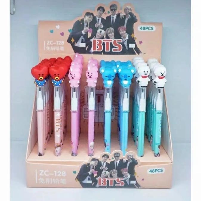 

NEW promo pencil bencia bts harga per 48pcs termurah/bts/pencil bts