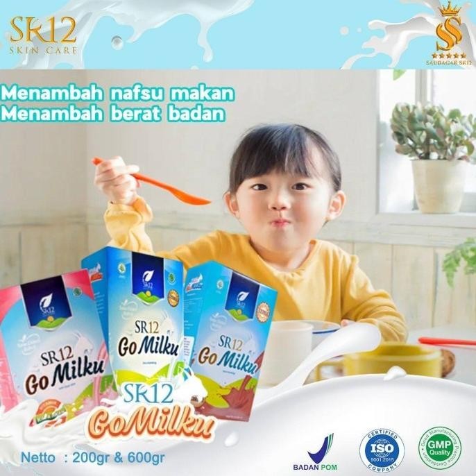

SUSU GEMUK BADAN PENAMBAH BERAT BADAN ANAK DEWASA BPOM GO MILKU SR12 LJ