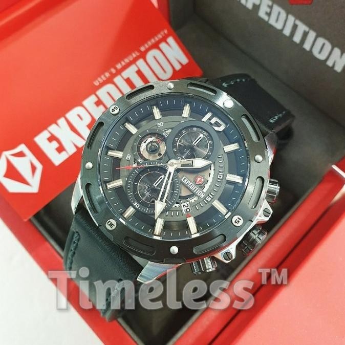 [Promo] Jam Tangan Pria Expedition E 6760 M Silver