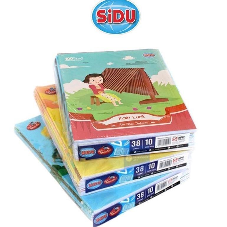 

Premium (10 Pcs) 1 Pak Buku Sidu Isi 38 Lembar Viral